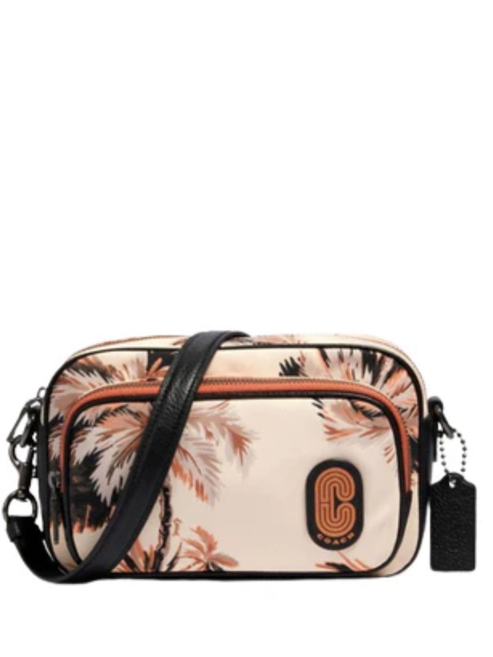 Coach Court Palm-Print Crossbody